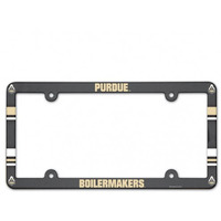 Purdue Boilermakers Plastic Full Color License Plate Frame