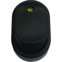 AMBER LED ILLUMINATED ON/