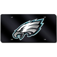 Philadelphia Eagles License Plate Laser Cut Black