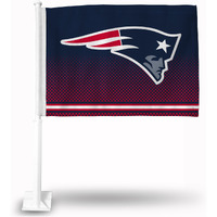 New England Patriots Flag Car