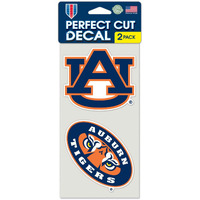 Auburn Tigers Set of 2 Die Cut Decals