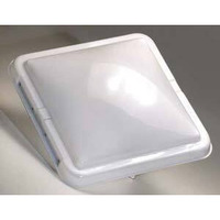 Ventline BV0554-01 Vent Cover 14" x 14" for Old Style Round Dome RV Roof Vents - White