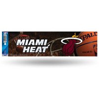 Miami Heat Decal Bumper Sticker Glitter