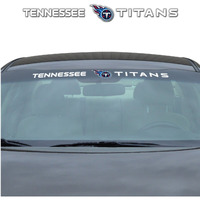 Tennessee Titans Decal 35x4 Windshield