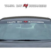 Tampa Bay Buccaneers Decal 35x4 Windshield