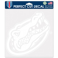 Florida Gators Decal 8x8 Die Cut White New