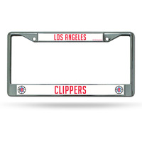 Los Angeles Clippers License Plate Frame Chrome - Special Order