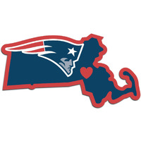 New England Patriots Decal Home State Pride Style