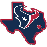 Houston Texans Decal Home State Pride Style