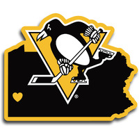 Pittsburgh Penguins Decal Home State Pride Style