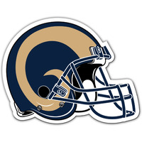 Los Angeles Rams Magnet Car Style 8 Inch CO