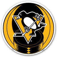 Pittsburgh Penguins Magnet Car Style 8 Inch CO
