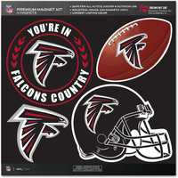Atlanta Falcons Magnet Kit 4 Piece CO