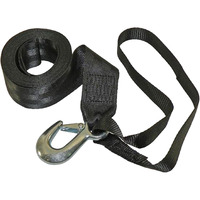 Fulton 501208 Winch Strap with Hook and Loop - 2" x 12'