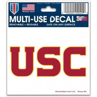 USC Trojans Decal 3x4 Multi Use Color