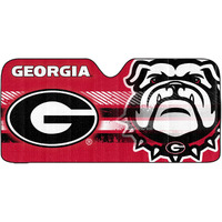 Georgia Bulldogs Auto Sun Shade 59x27