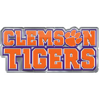 Clemson Tigers Auto Emblem Color Alternate Logo