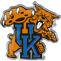 Kentucky Wildcats Auto Emblem Color Alternate Logo