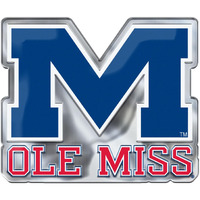 Mississippi Rebels Auto Emblem Color Alternate Logo - Special Order