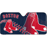 Boston Red Sox Auto Sun Shade 59x27