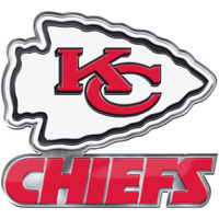 Kansas City Chiefs Auto Emblem Color Alternate Logo