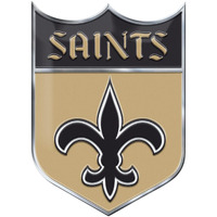 New Orleans Saints Auto Emblem Color Alternate Logo