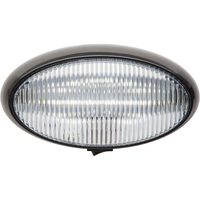 LED PORCH;OVAL;SWITCH; BLK BASE:CLR