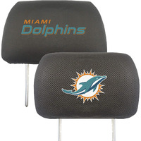 Miami Dolphins Headrest Covers FanMats