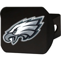 Philadelphia Eagles Hitch Cover Color Emblem on Black