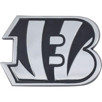 Cincinnati Bengals Auto Emblem Premium Metal Chrome
