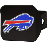 Buffalo Bills Hitch Cover Color Emblem on Black