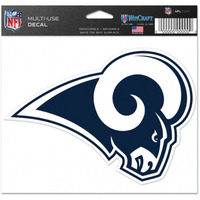 Los Angeles Rams Decal 5x6 Multi Use Color - Special Order