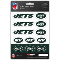 New York Jets Decal Set Mini 12 Pack