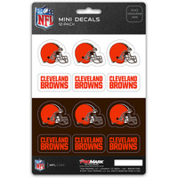 Cleveland Browns Decal Set Mini 12 Pack