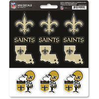 New Orleans Saints Decal Set Mini 12 Pack