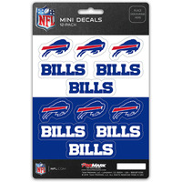 Buffalo Bills Decal Set Mini 12 Pack