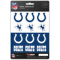 Indianapolis Colts Decal Set Mini 12 Pack