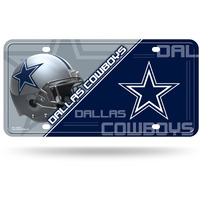 Dallas Cowboys License Plate Metal