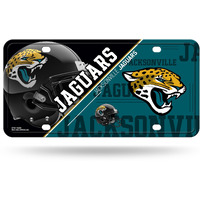 Jacksonville Jaguars License Plate Metal