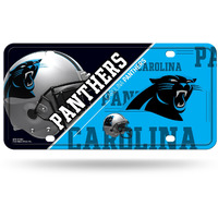 Carolina Panthers License Plate Metal