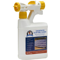 1 Shot Concentrated Solar Panel Cleaner with Mixing Hose End Sprayer
