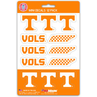 Tennessee Volunteers Decal Set Mini 12 Pack - Special Order
