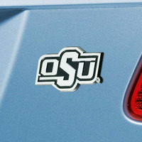 Oklahoma State Cowboys Auto Emblem Premium Metal Chrome Special Order