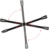 Stow & Go 4-Way Lug Wrench