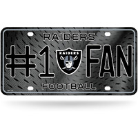 Las Vegas Raiders License Plate #1 Fan