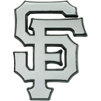 San Francisco Giants Auto Emblem Premium Metal Chrome