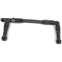 -8AN BLK DUAL INLET  HOLLEY  4150