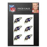 Baltimore Ravens Tattoo Face Cals