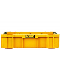 2018828 TOOL TRAY DEEP 18.4""L DeWalt ToughSystem 12.05 in. W X 4.5 in. H Deep Tool Tray Polypropylene 1 compartments Black/Yellow (Pack of 1)