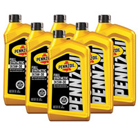 8069224 MOTOR OIL SYNTHTIC 5W-30 Pennzoil 5W-30 Gasoline Synthetic Motor Oil 1 qt (Pack of 6)